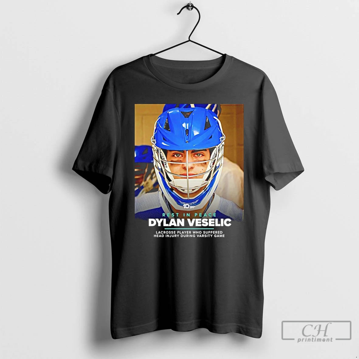 Classic Rest In Peace Dylan Veselic Lacrosse Player Who Suffered Head Injury During Varsity Game T-Shirts, Hoodie, Sweatshirt