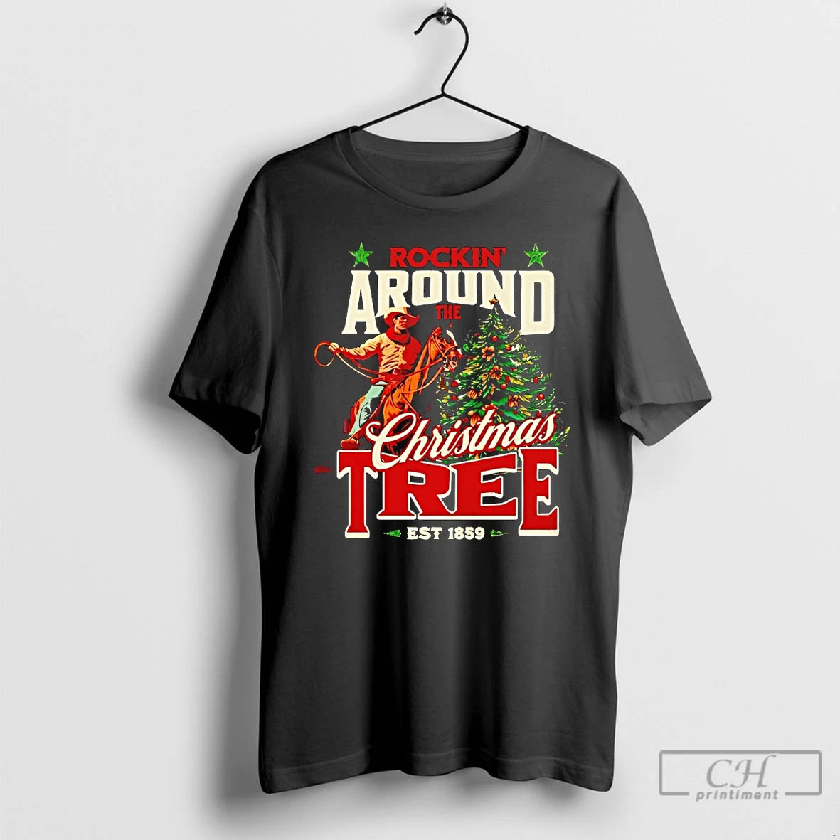 Classic Rockin Around The Christmas Tree T Shirts Hoodie, Sweatshirt | InkNestWear.com