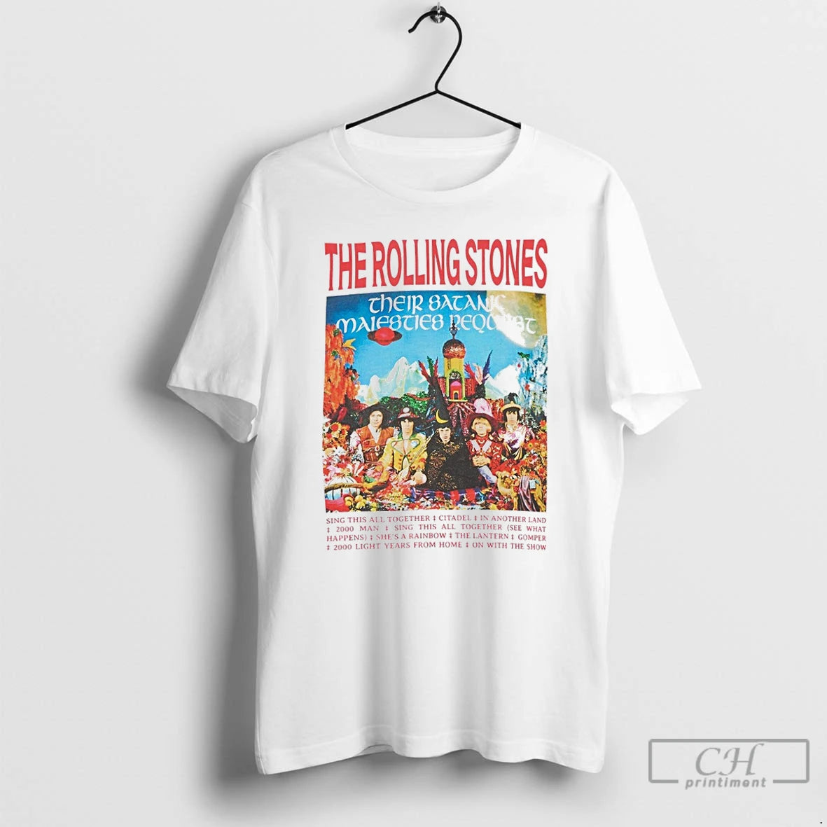 Classic Rolling Their Satanic Majesties Request Print T Shirts Hoodie, Sweatshirt | InkNestWear.com