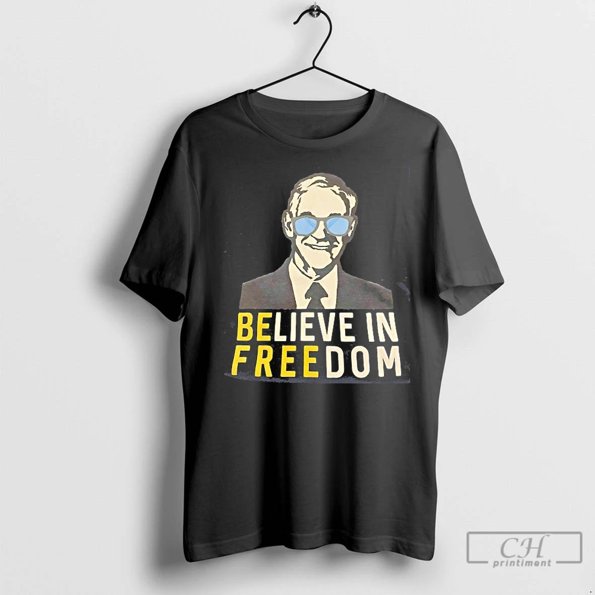 Classic Ron Paul Be Free Believe In Freedom T-Shirts, Hoodie, Sweatshirt | InkNestWear.com