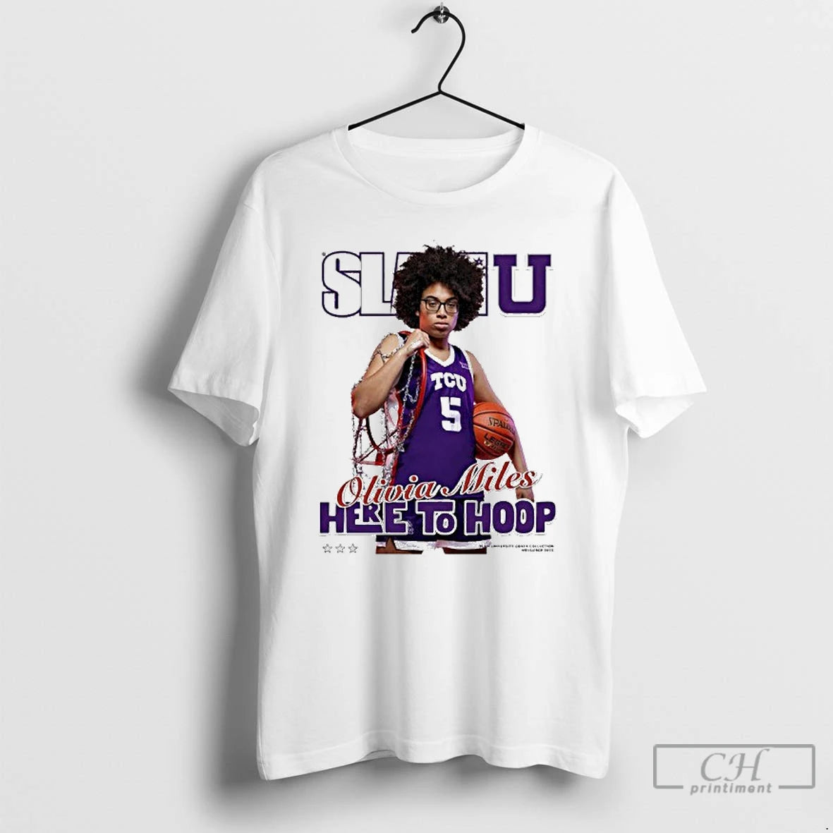Classic Slam Olivia Miles Here To Hoop T-Shirts, Hoodie, Sweatshirt | InkNestWear.com