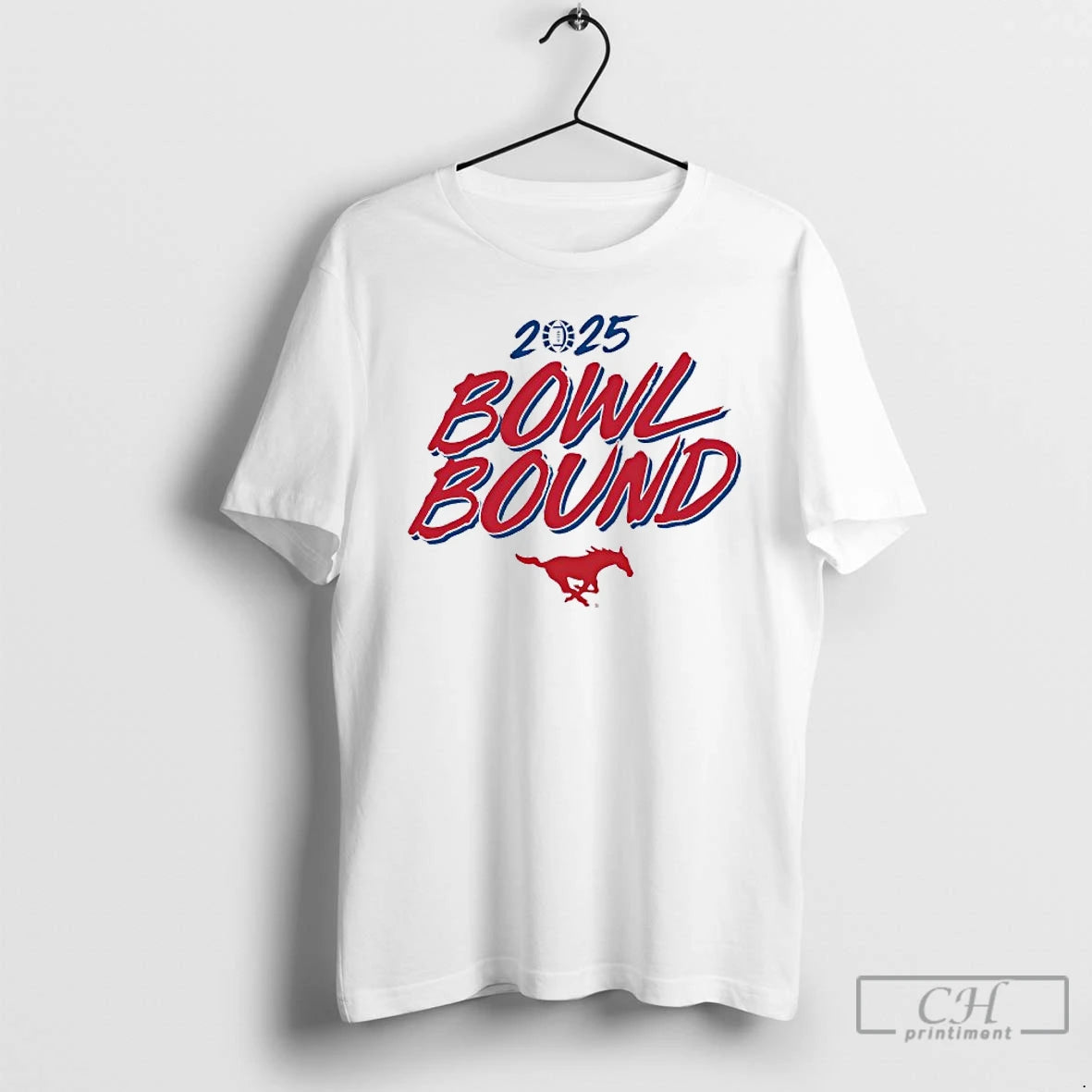 Classic Smu Mustangs Bowl Bound 2025 T Shirts Hoodie, Sweatshirt | InkNestWear.com