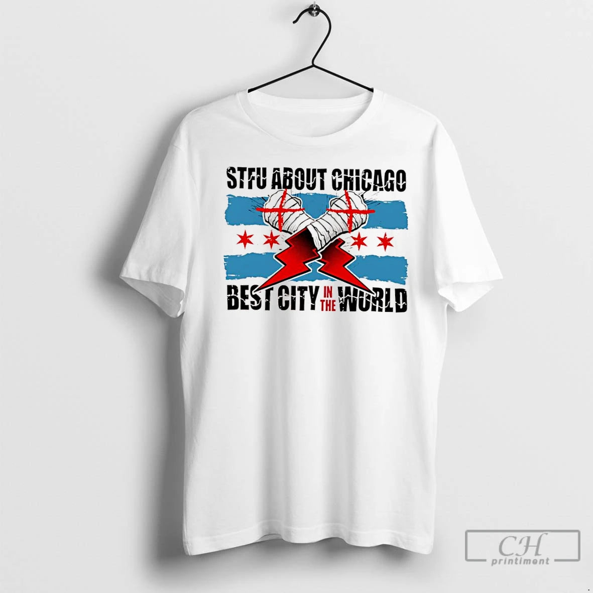 Classic Stfu About Chicago Wrestling Best City In The World T-Shirts, Hoodie, Sweatshirt | InkNestWear.com