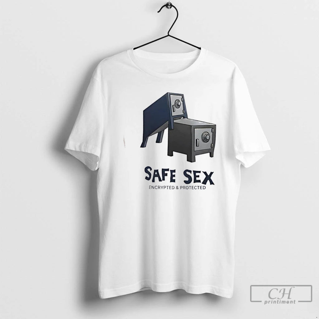 Classic Safe Sex Encrypted Protected Pun T-Shirts, Hoodie, Sweatshirt | InkNestWear.com