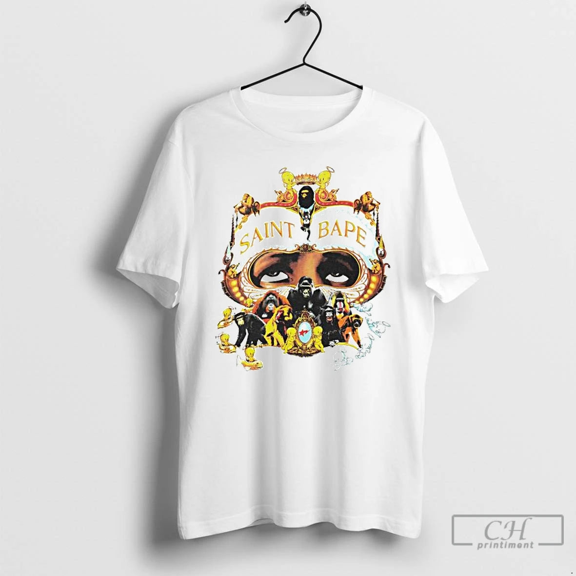 Classic Saint Bape Bathing Ape Generation Bape Ornaments T-Shirts, Hoodie, Sweatshirt