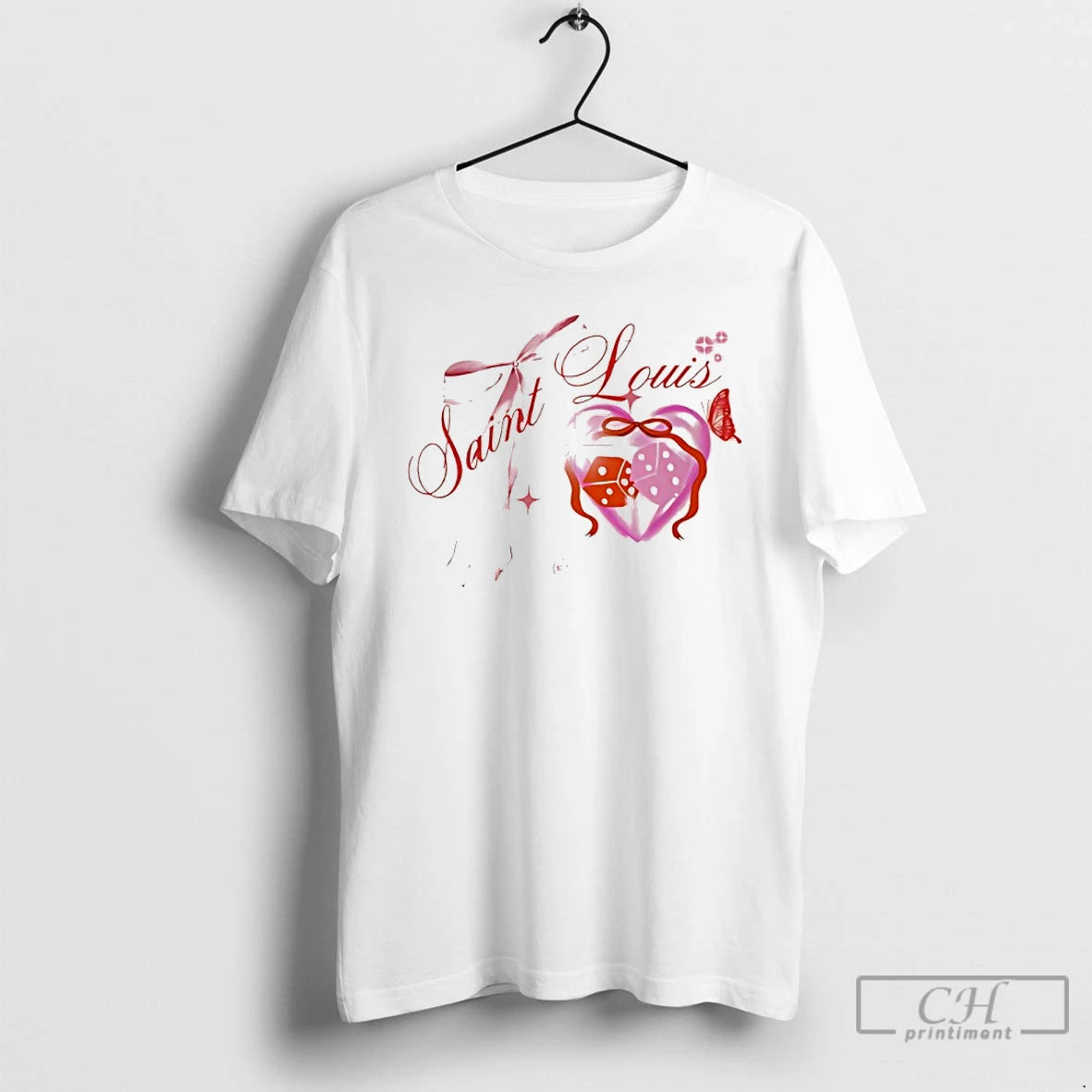 Classic Saint Louis Hearts T Shirts Hoodie, Sweatshirt | InkNestWear.com