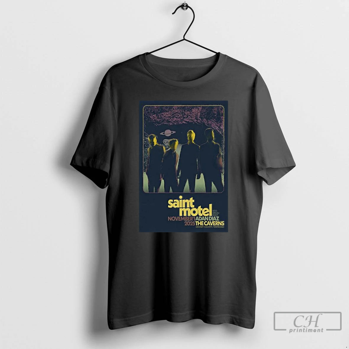 Classic Saint Motel The Caverns On November 1 2025 Concert Long Sleve T Shirts Hoodie, Sweatshirt | InkNestWear.com