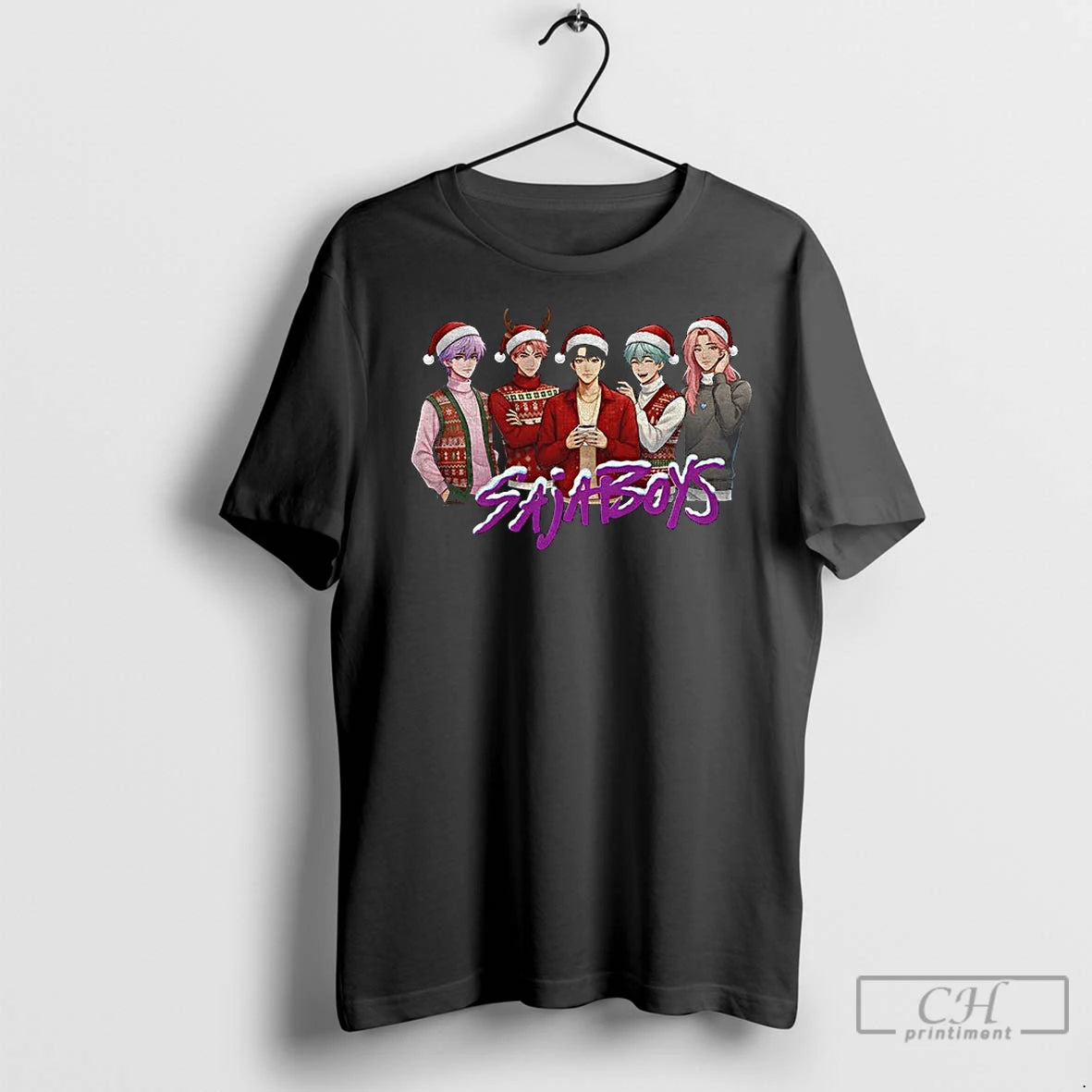 Classic Saja Boys Kpop Demon Hunter Merry Christmas 2025 T-Shirts, Hoodie, Sweatshirt | InkNestWear.com