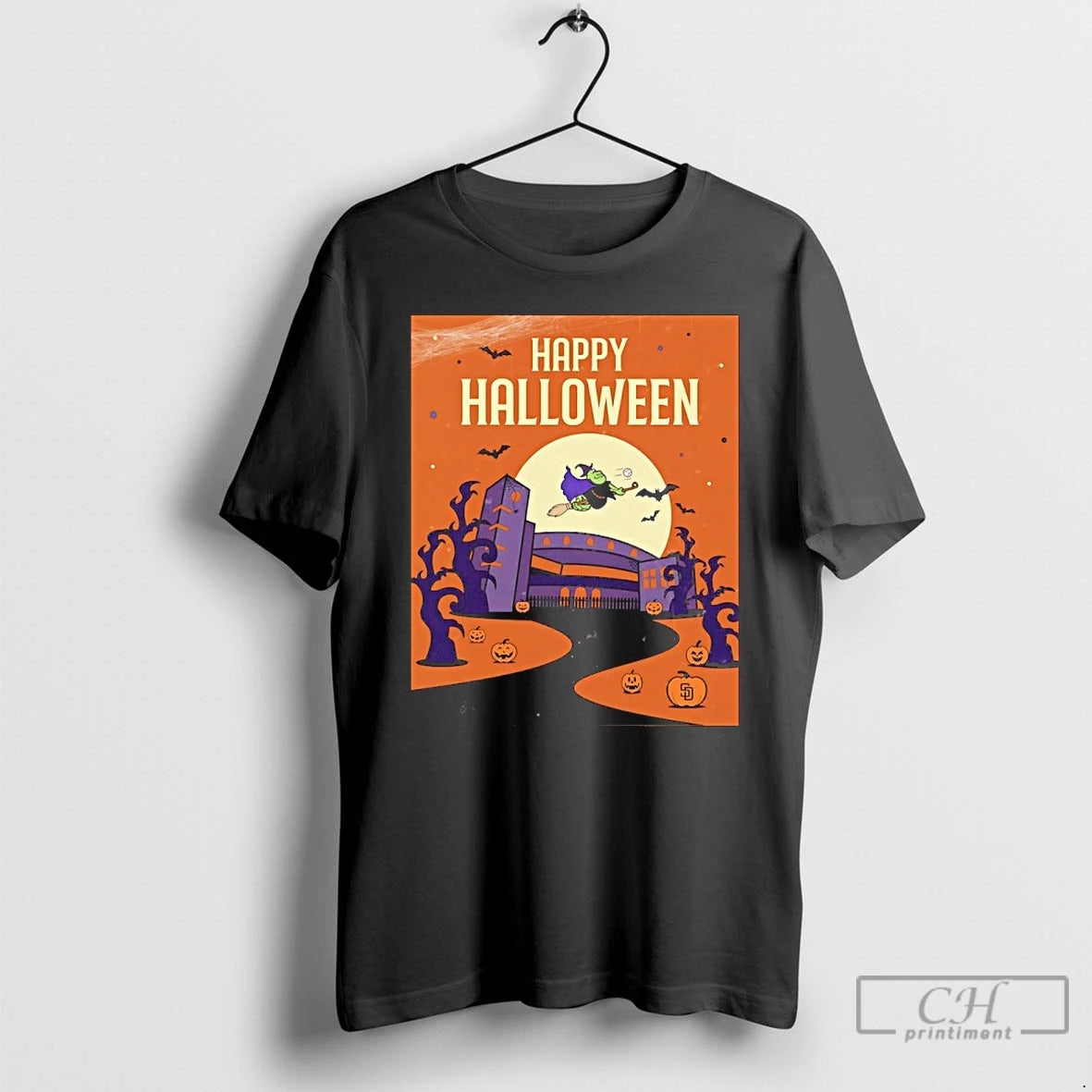 Classic San Diego Padresa Happy Halloween 2025 T Shirts Hoodie, Sweatshirt | InkNestWear.com