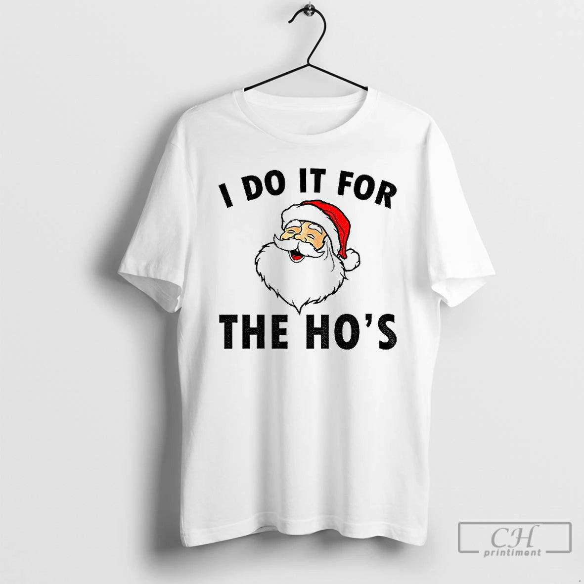 Classic Santa Claus I Do It For The Hos Merry Christmas T Shirts Hoodie, Sweatshirt | InkNestWear.com