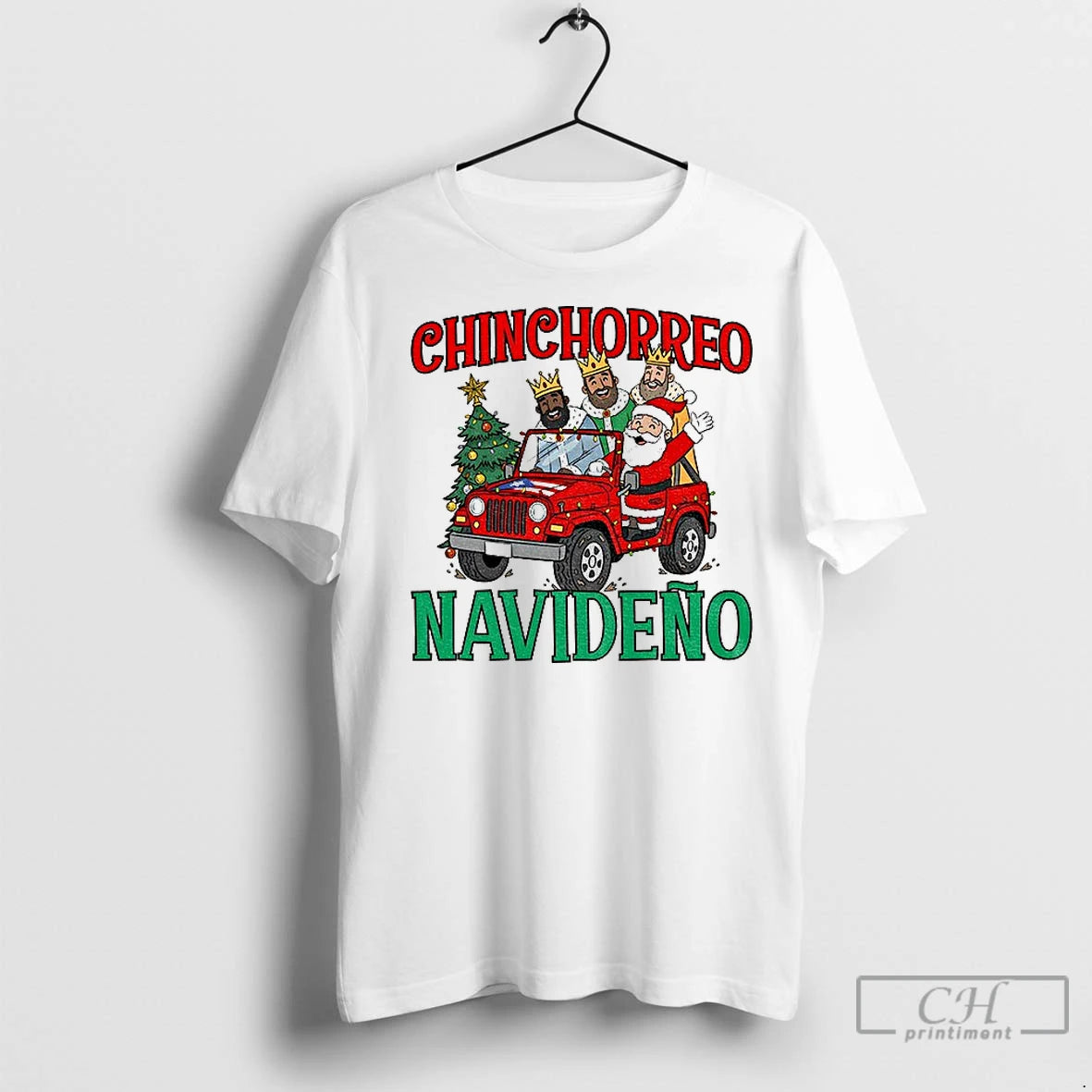 Classic Santa Claus Three Kings Chinchorreo Boricua Puerto Rico Christmas T-Shirts, Hoodie, Sweatshirt | InkNestWear.com