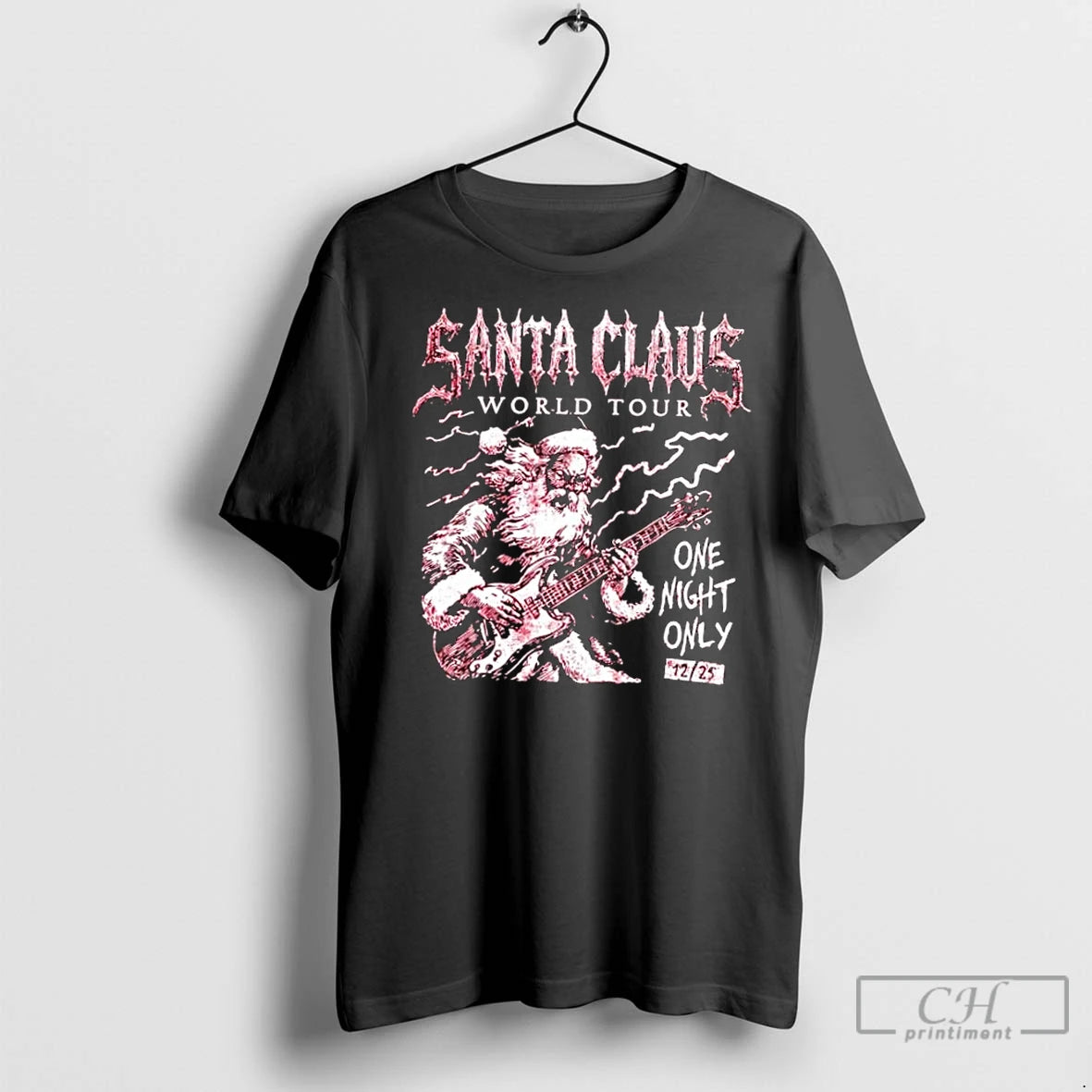 Classic Santa Claus World Tour One Night Only 12 25 T-Shirts, Hoodie, Sweatshirt | InkNestWear.com
