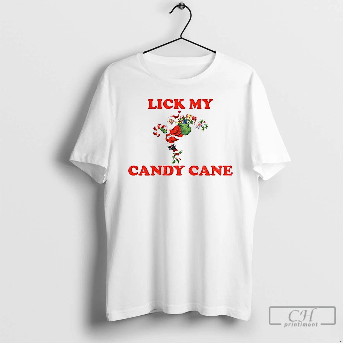 Classic Santa Claus Lick My Candy Cane Merry Christmas 2025 T Shirts Hoodie, Sweatshirt | InkNestWear.com