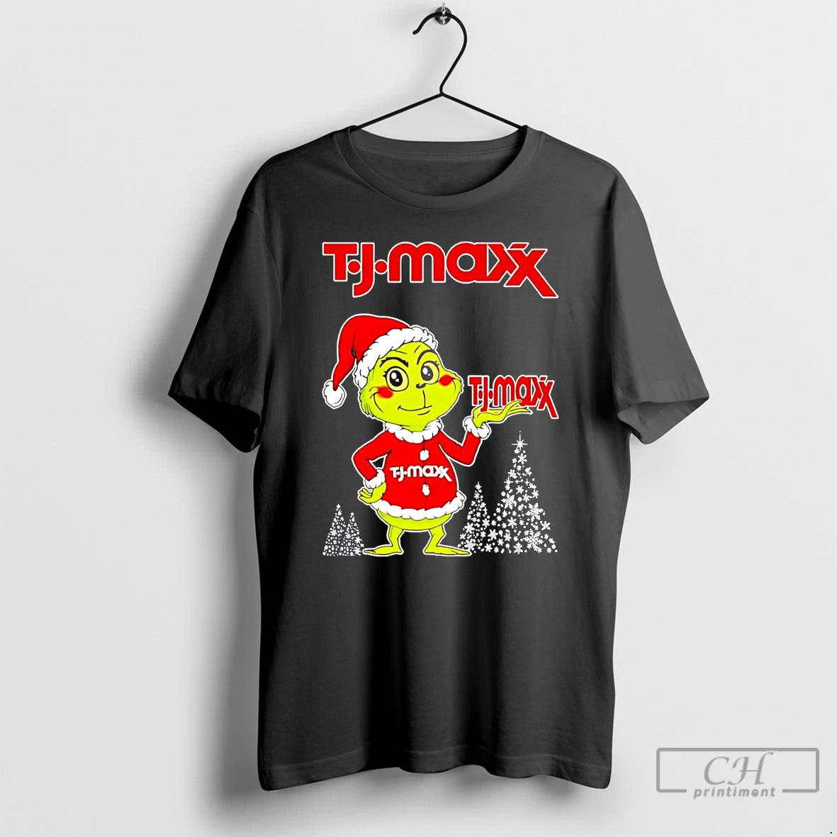 Classic Santa Grinch Tj Maxx Christmas T Shirts Hoodie, Sweatshirt | InkNestWear.com