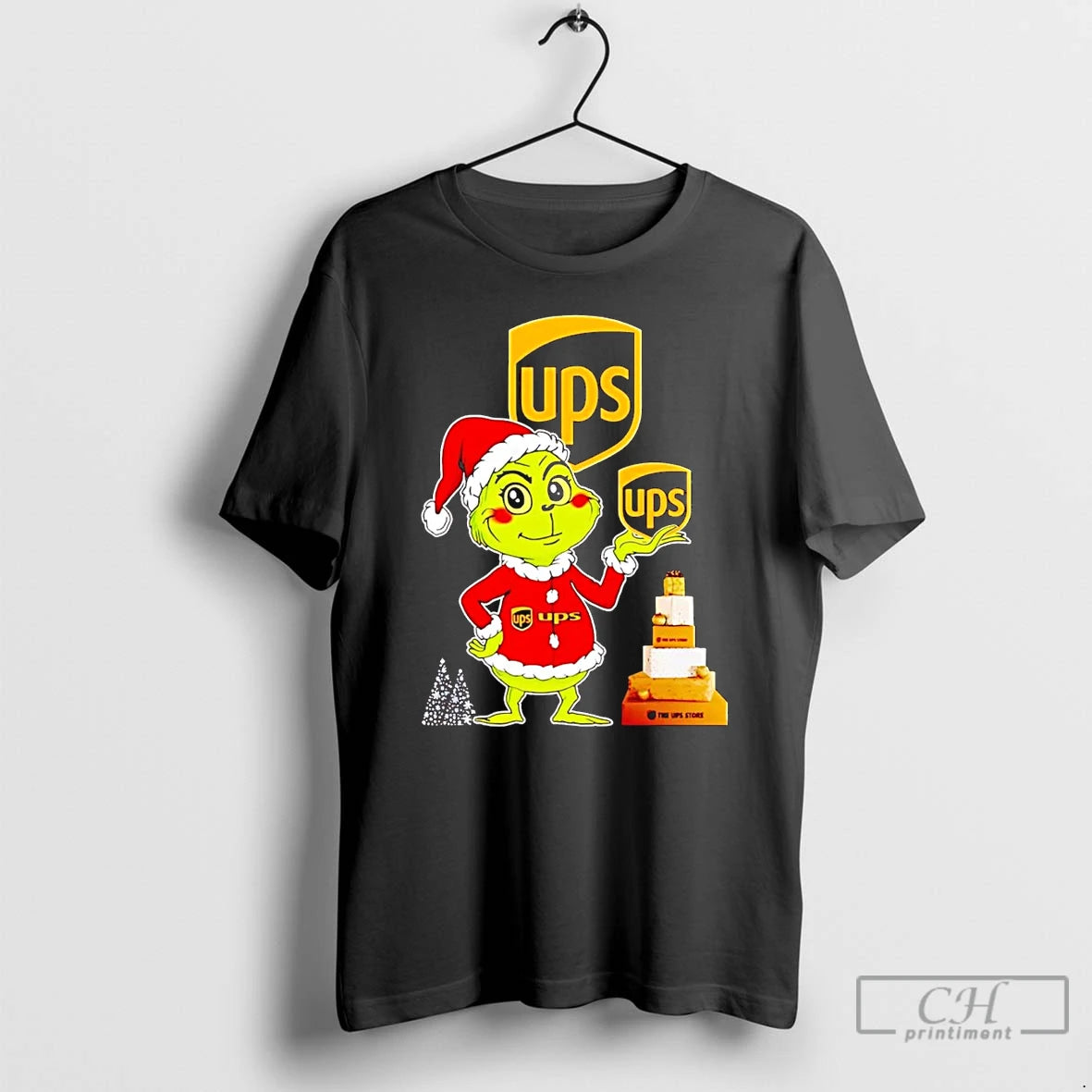 Classic Santa Grinch Ups Christmas T Shirts Hoodie, Sweatshirt | InkNestWear.com