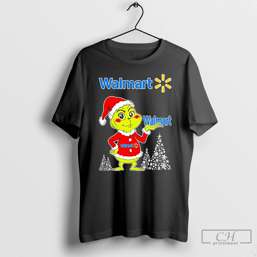 Classic Santa Grinch Walmart Christmas T Shirts Hoodie, Sweatshirt | InkNestWear.com