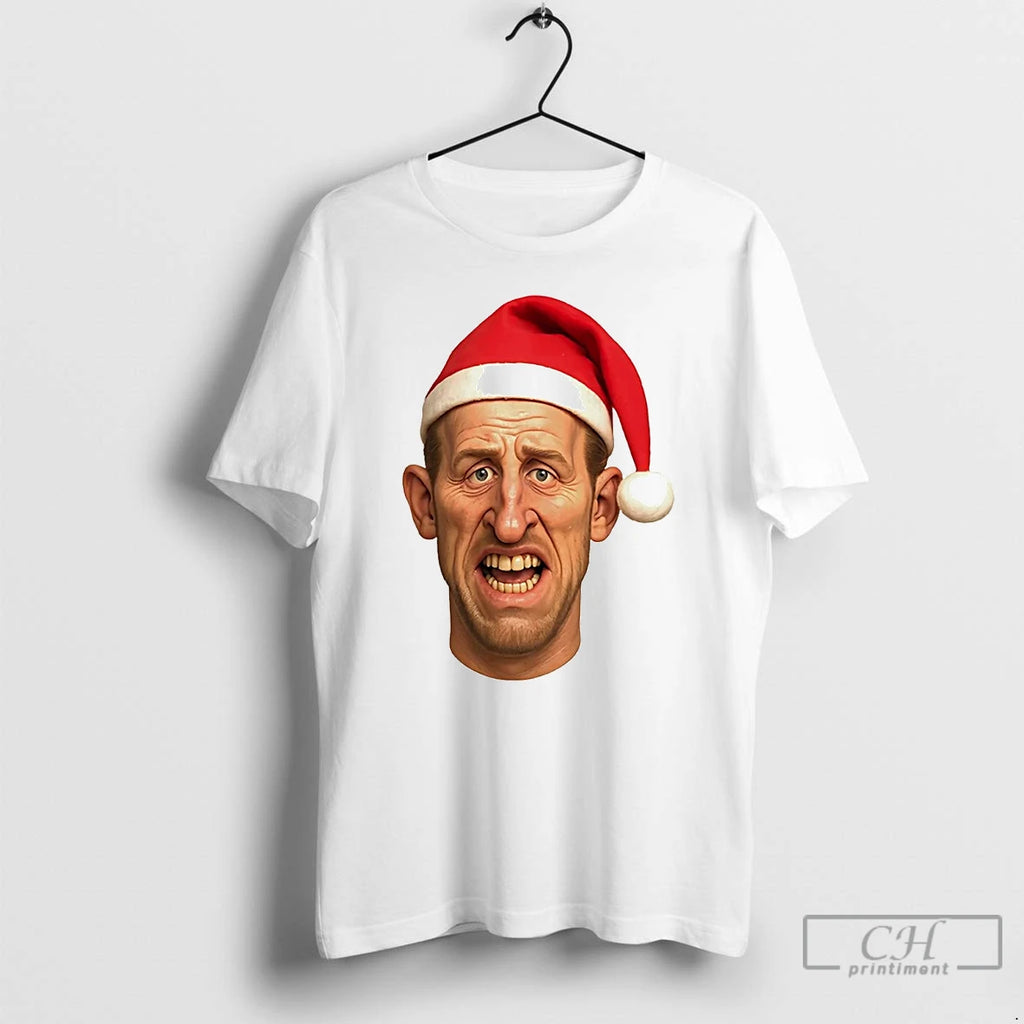 Classic Santa Harry Kane Caricature Christmas T-Shirts, Hoodie, Sweatshirt | InkNestWear.com