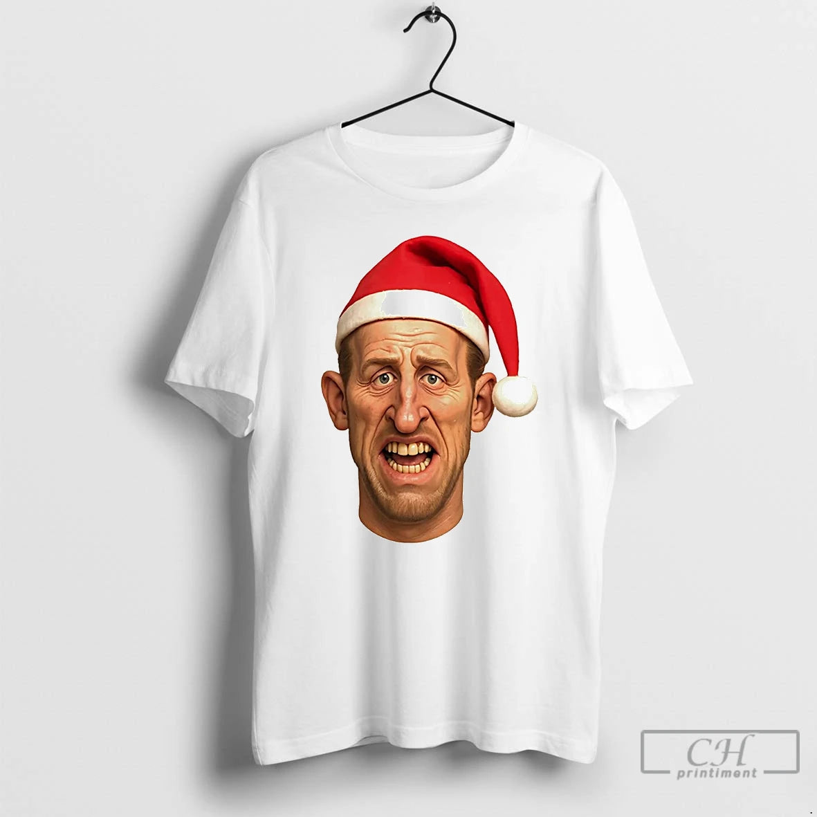 Classic Santa Harry Kane Caricature Christmas T-Shirts, Hoodie, Sweatshirt | InkNestWear.com