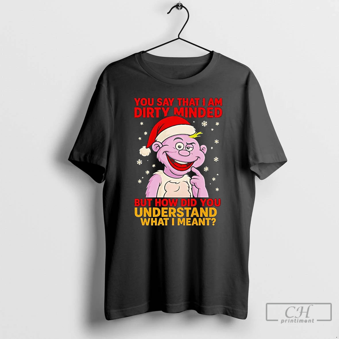 Classic Santa Peanut You Say That I Am Dirty Minded But How Did You Understand T-Shirts, Hoodie, Sweatshirt | InkNestWear.com