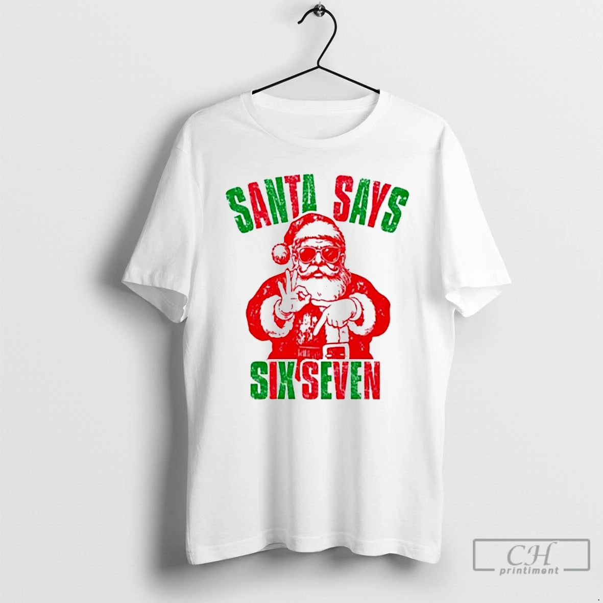 Classic Santa Six Seven Christmas 2025 T Shirts Hoodie, Sweatshirt | InkNestWear.com