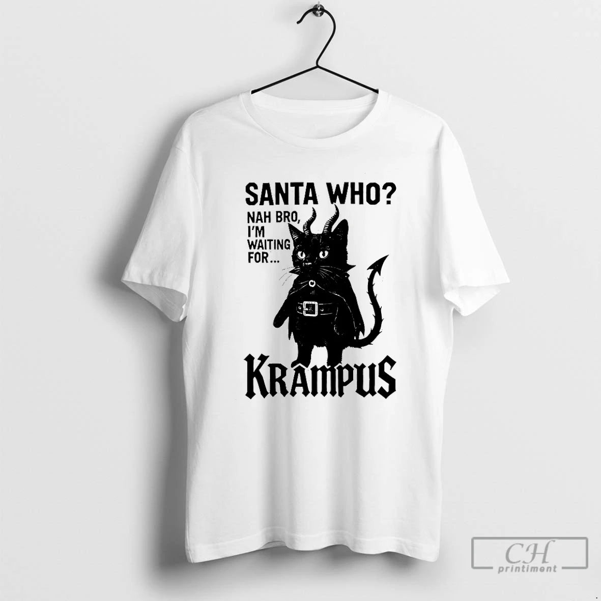Classic Santa Who Nah Bro Im Waiting For Krampus T-Shirts, Hoodie, Sweatshirt | InkNestWear.com
