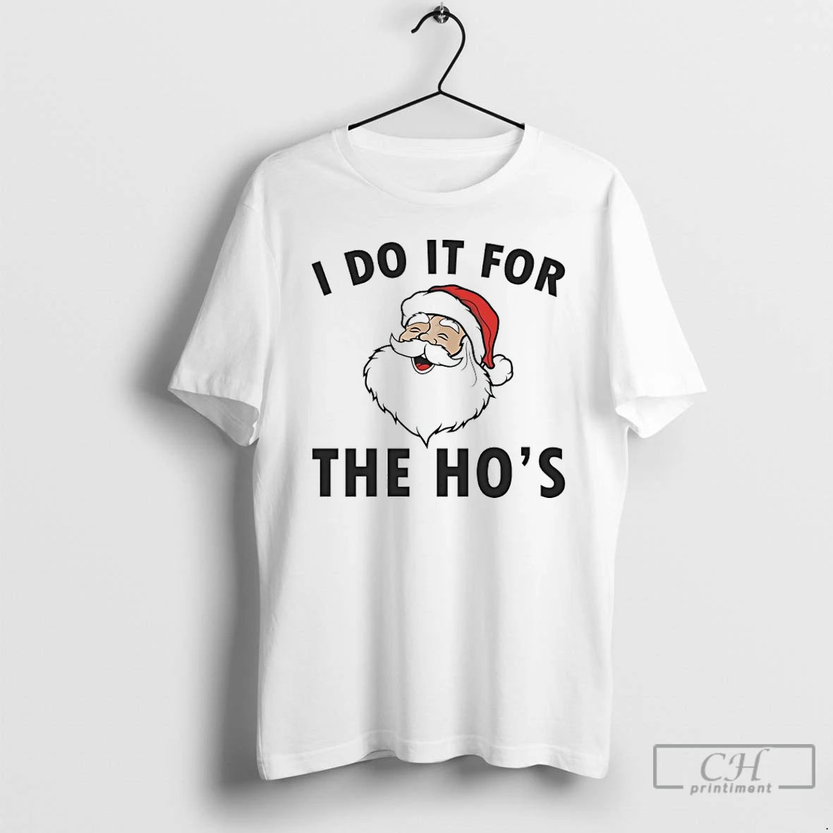 Classic Santa Claus I Do It For The Hos T Shirts Hoodie, Sweatshirt | InkNestWear.com