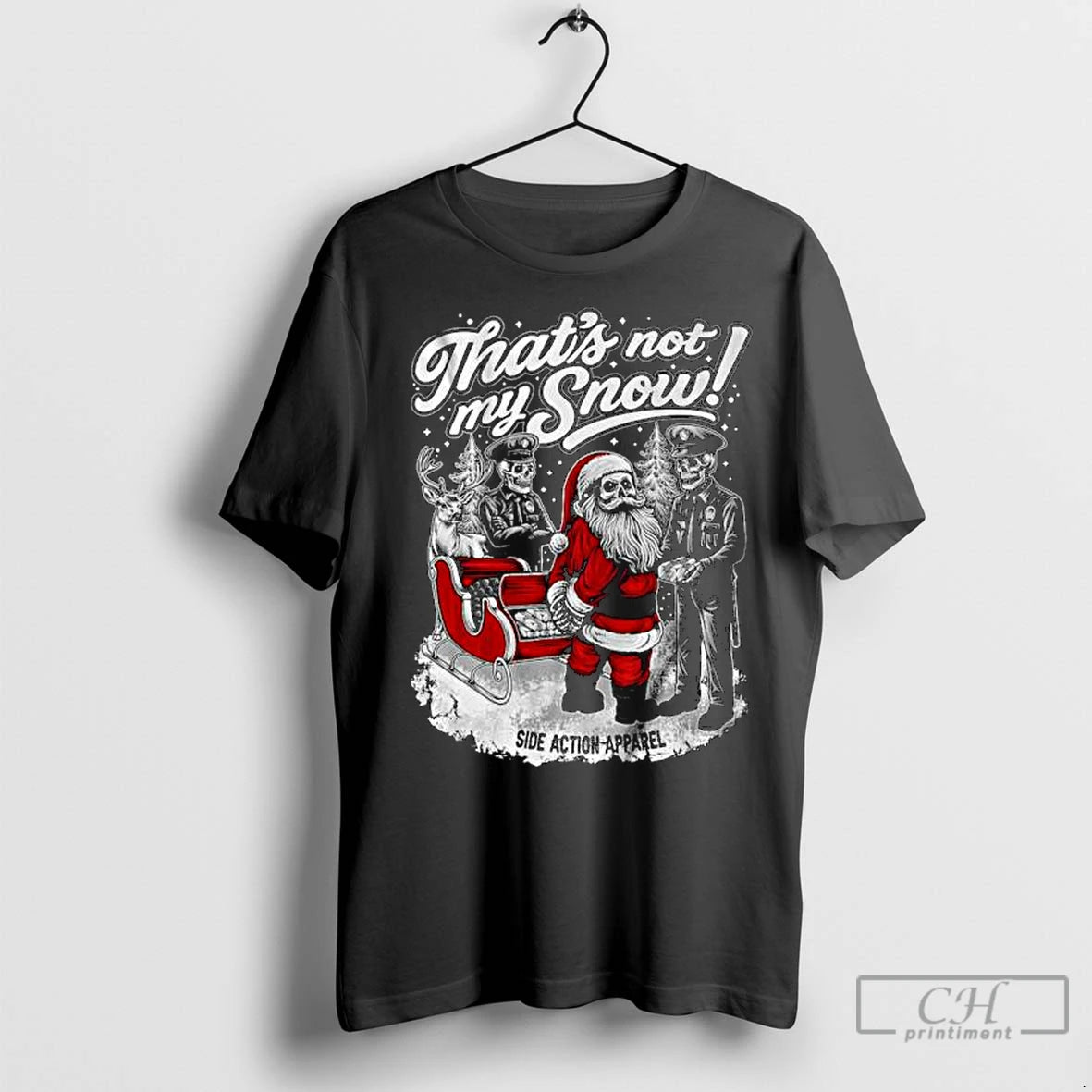 Classic Santa Thats Not My Snow Ornaments T-Shirts, Hoodie, Sweatshirt | InkNestWear.com