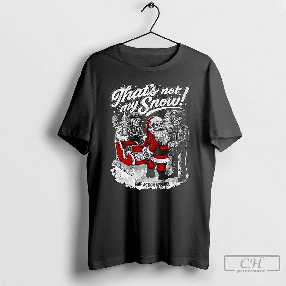 Classic Santa Thats Not My Snow Ornaments T-Shirts, Hoodie, Sweatshirt