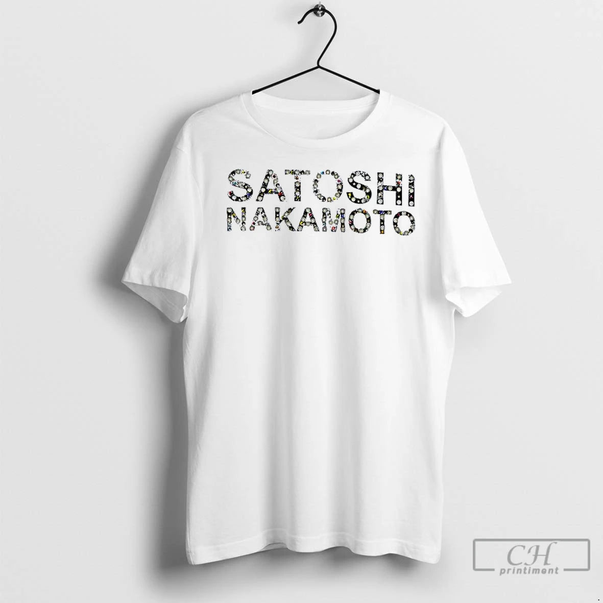 Classic Satoshi Nakamoto Pearl Studded T-Shirts, Hoodie, Sweatshirt | InkNestWear.com