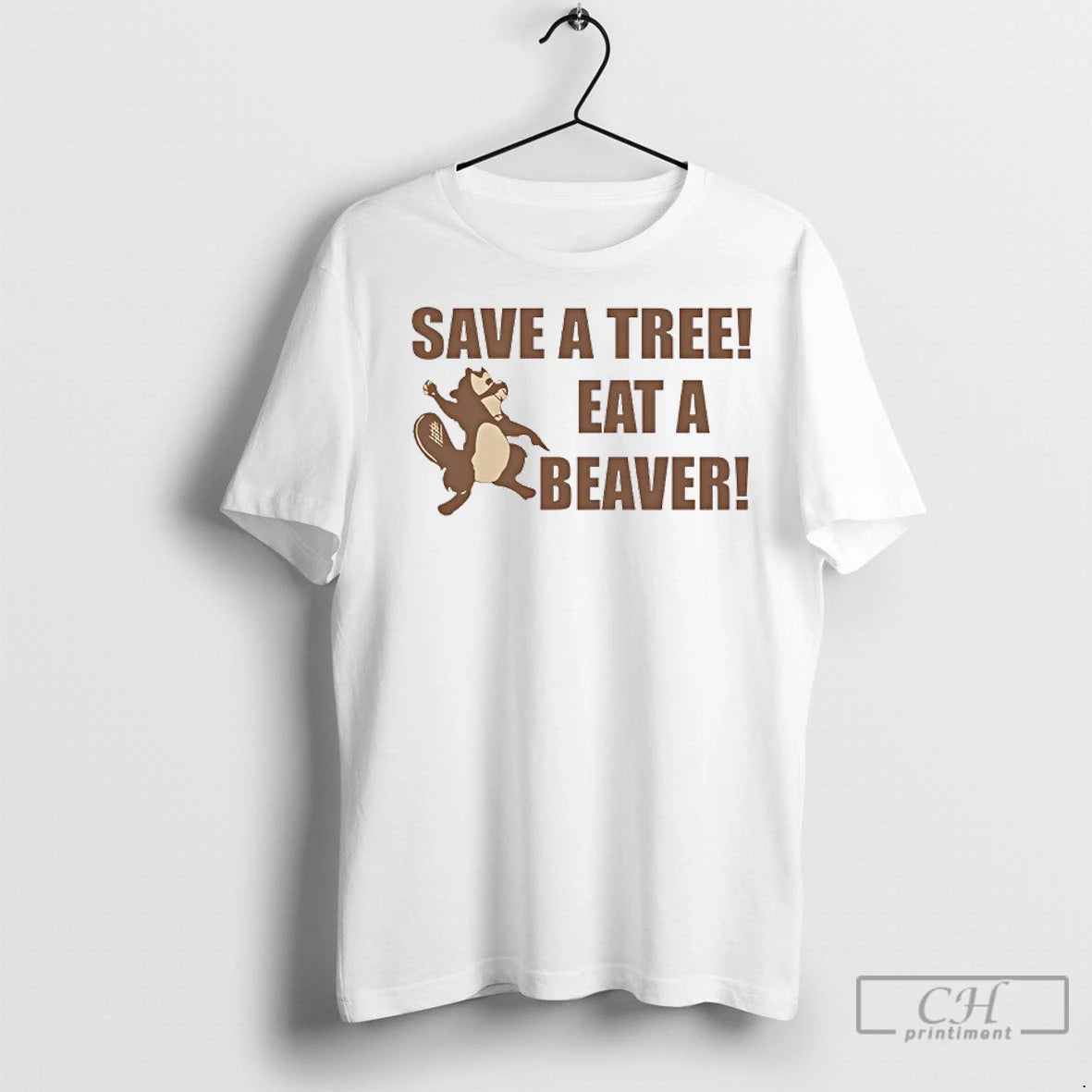Classic Save A Tree Eat A Beaver Squirrel T-Shirts, Hoodie, Sweatshirt | InkNestWear.com