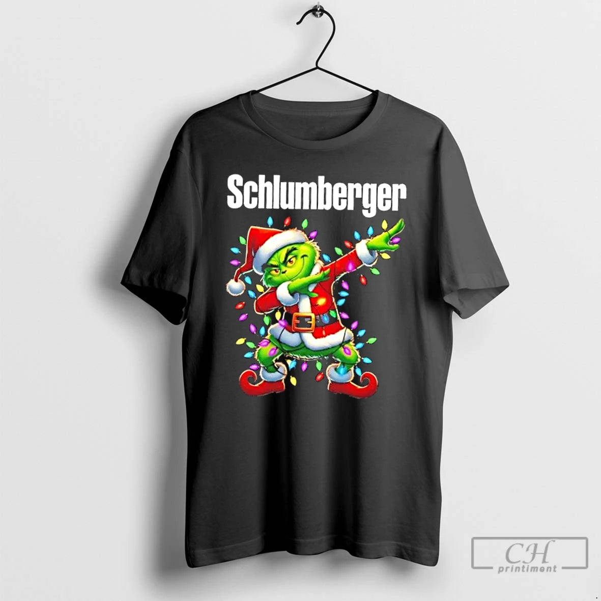 Classic Schlumberger Grinch Dabbing Merry Christmas T Shirts Hoodie, Sweatshirt | InkNestWear.com