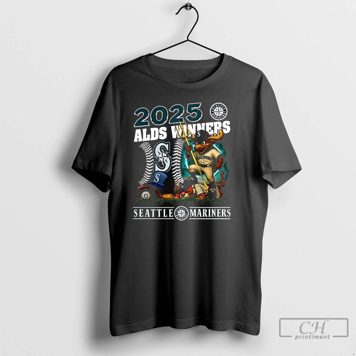 Classic Seattle Mariners Alds Winners 2025 Mascot T Shirts Hoodie, Sweatshirt | InkNestWear.com