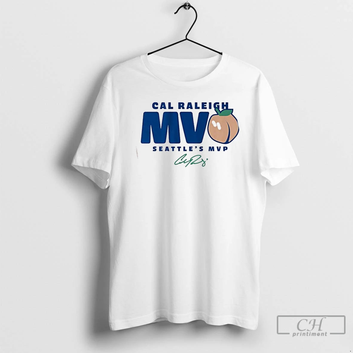 Classic Seattle Mariners Baseball Cal Raleigh Mvpeach T-Shirts, Hoodie, Sweatshirt | InkNestWear.com