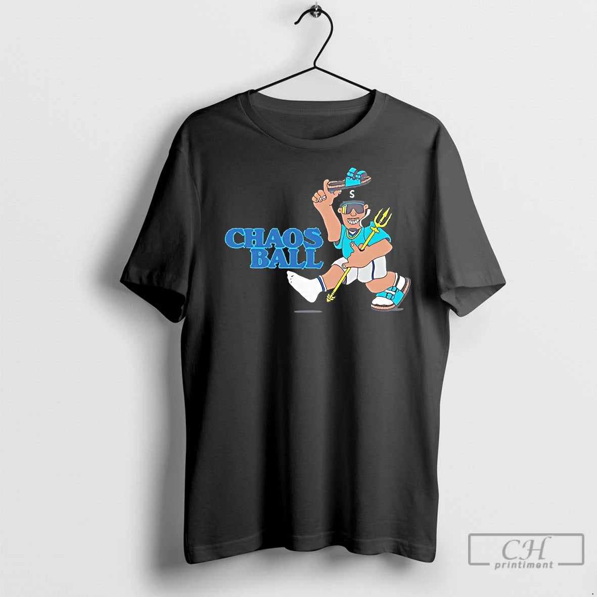 Classic Seattle Mariners Trident Chaos Ball T-Shirts, Hoodie, Sweatshirt | InkNestWear.com
