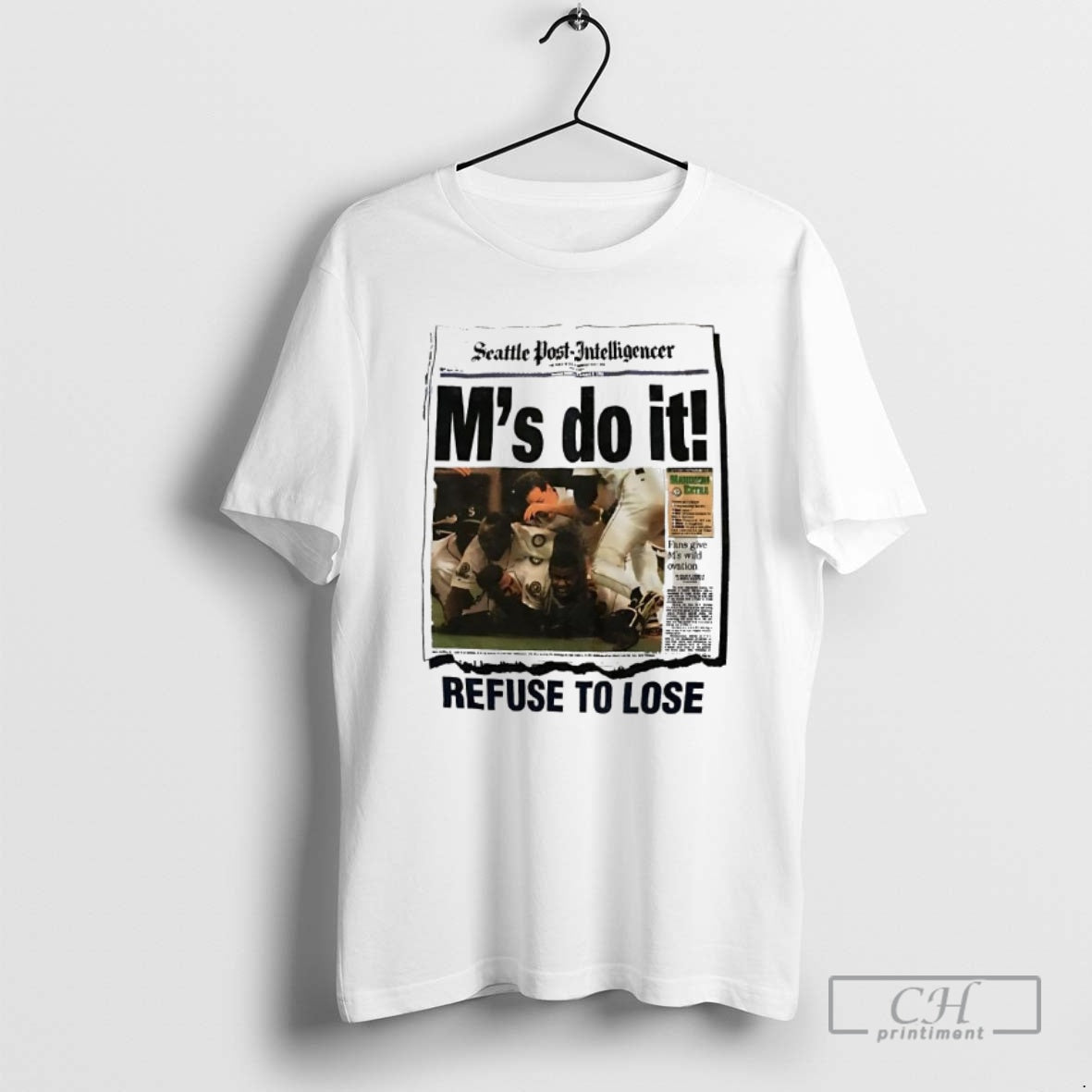 Classic Seattle Post Intelligencer Ms Do It Refuse To Lose Shirt Sweater