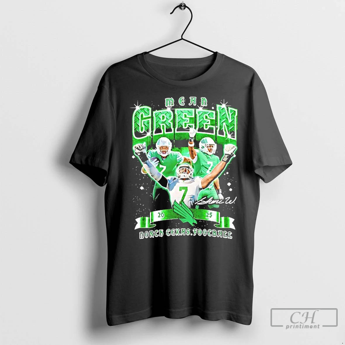 Classic Shane Whitter Picture Collage 2025 North Texas Mean Green T-Shirts, Hoodie, Sweatshirt | InkNestWear.com