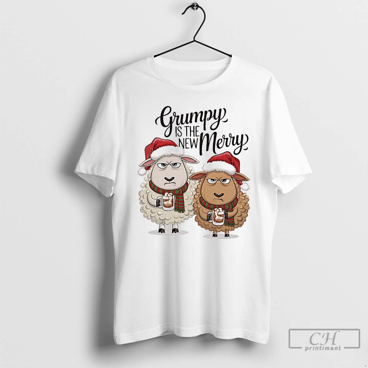 Classic Sheep Grumpy Is The New Merry Christmas T Shirts Hoodie, Sweatshirt | InkNestWear.com