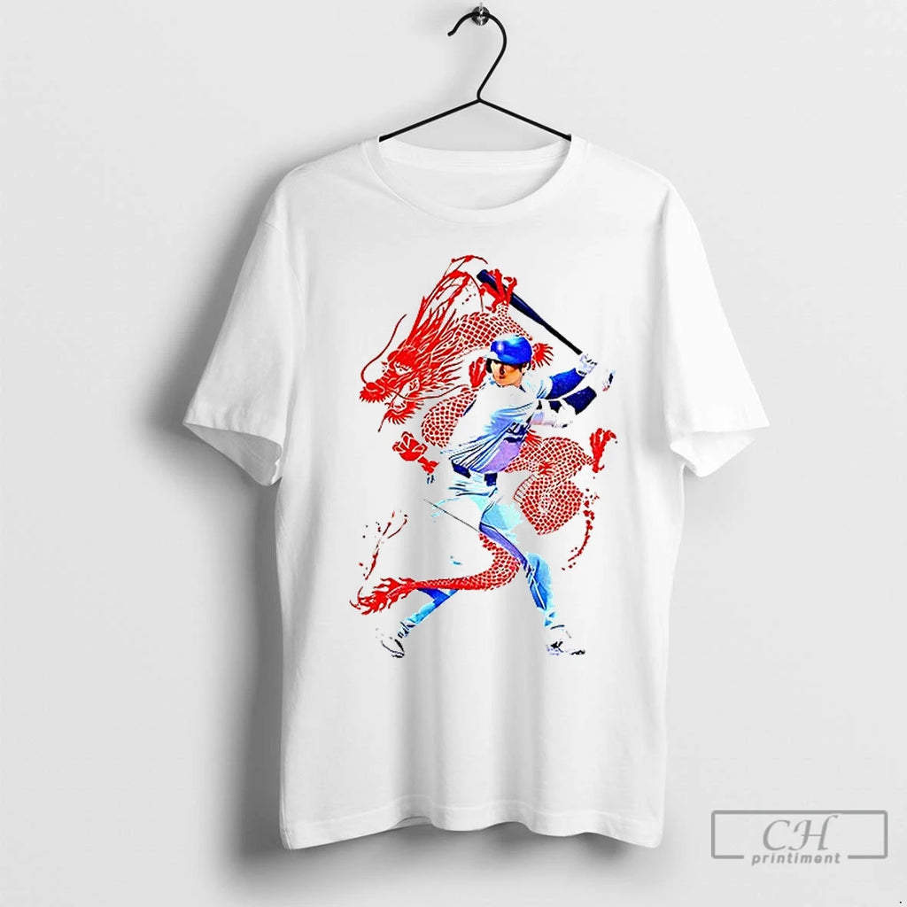 Classic Shohei Ohtani 50 Hr 50 Japan The Dragon Flew Away Los Angeles Dodgers Mlb T-Shirts, Hoodie, Sweatshirt