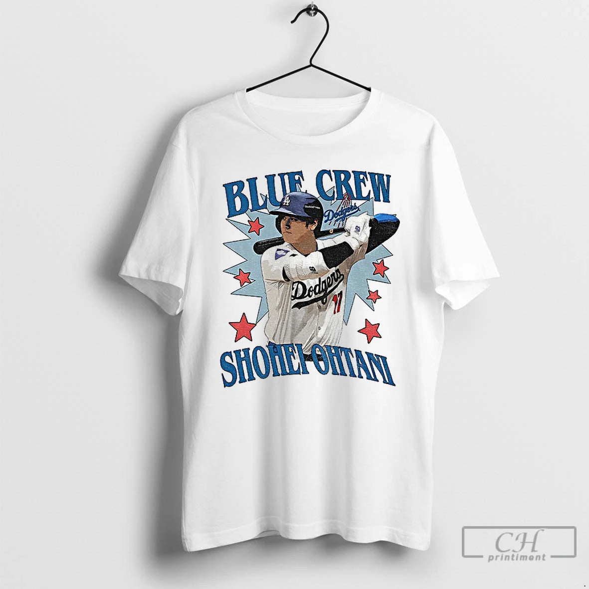 Classic Shohei Ohtani Blue Crew Los Angeles Dodgers Baseball Players World Series 2025 T Shirts Hoodie, Sweatshirt