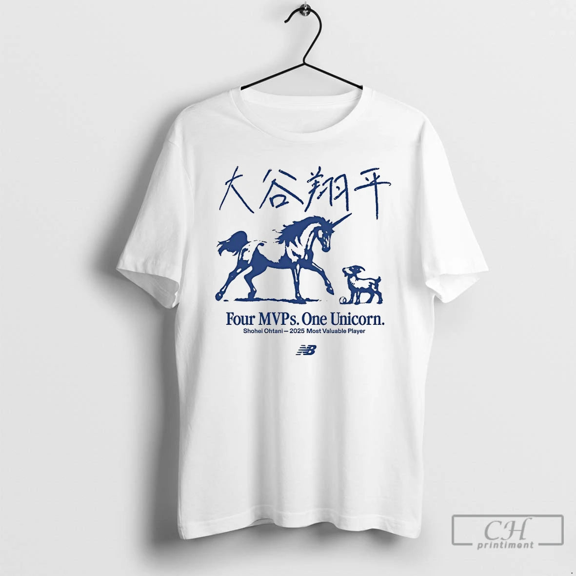 Classic Shohei Ohtani Four Mvps One Unicorn T-Shirts, Hoodie, Sweatshirt | InkNestWear.com