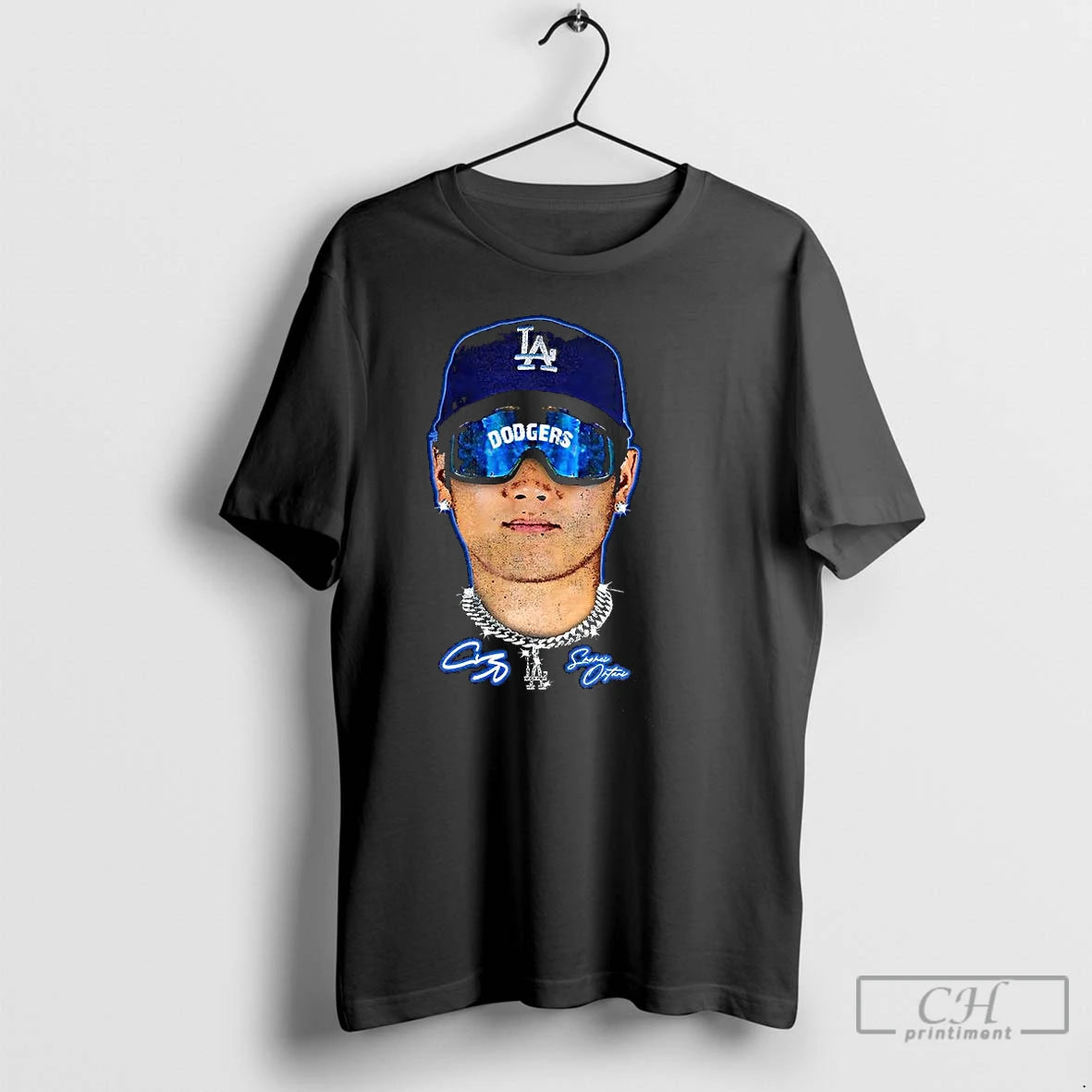 Classic Shohei Ohtani Los Angeles Dodgers World Series Champions 2025 4x Mvp Big Head Signature T-Shirts, Hoodie, Sweatshirt