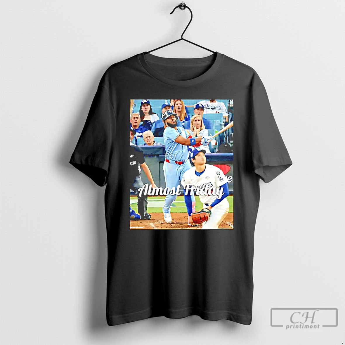 Classic Shohei Ohtani Vs Vladimir Guerrero Jr Oh Canada 2025 World Series Almost Friday T-Shirts, Hoodie, Sweatshirt