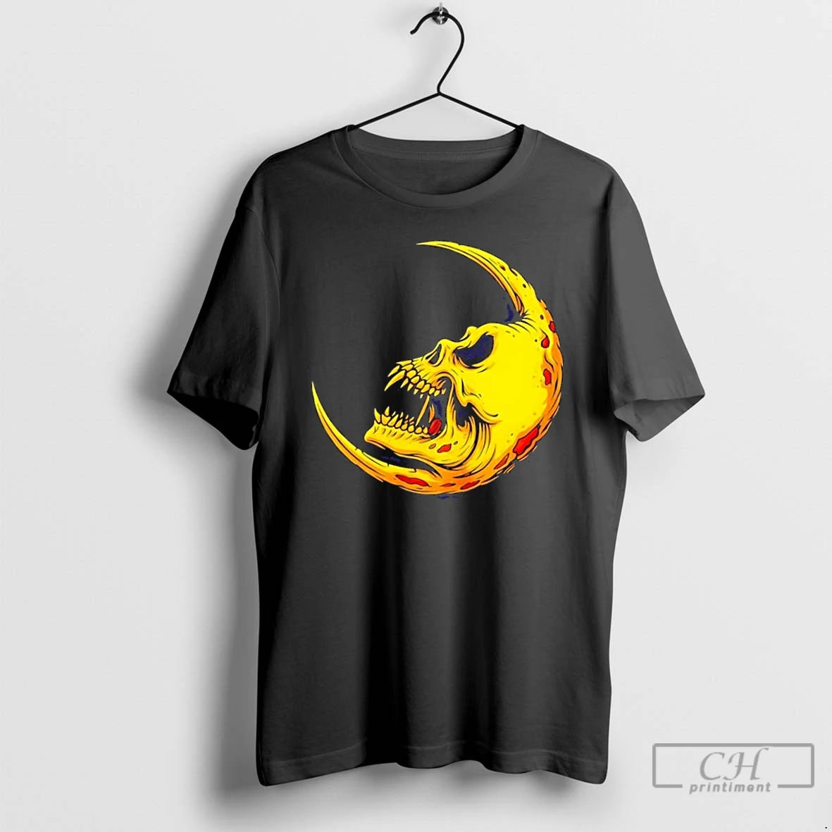 Classic Sickle Moon Skull T Shirts Hoodie, Sweatshirt | InkNestWear.com