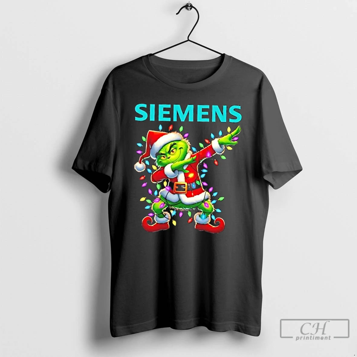 Classic Siemens Grinch Dabbing Merry Christmas T Shirts Hoodie, Sweatshirt | InkNestWear.com