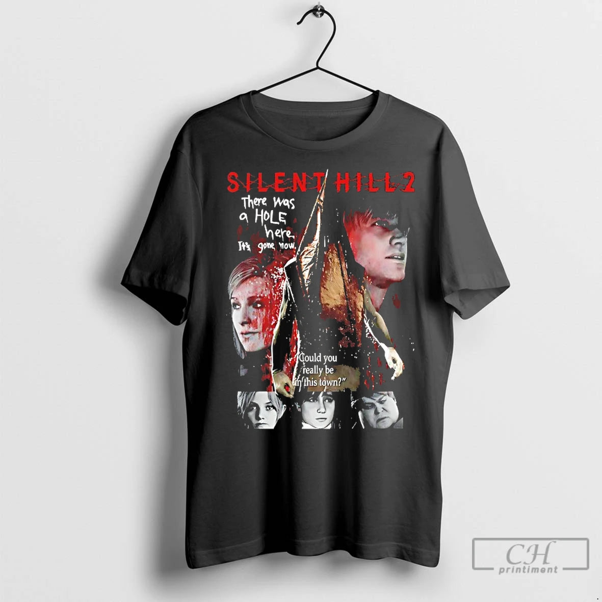 Classic Silent Hill 2 There Was A Hole Here Its Gone Now T-Shirts, Hoodie, Sweatshirt | InkNestWear.com