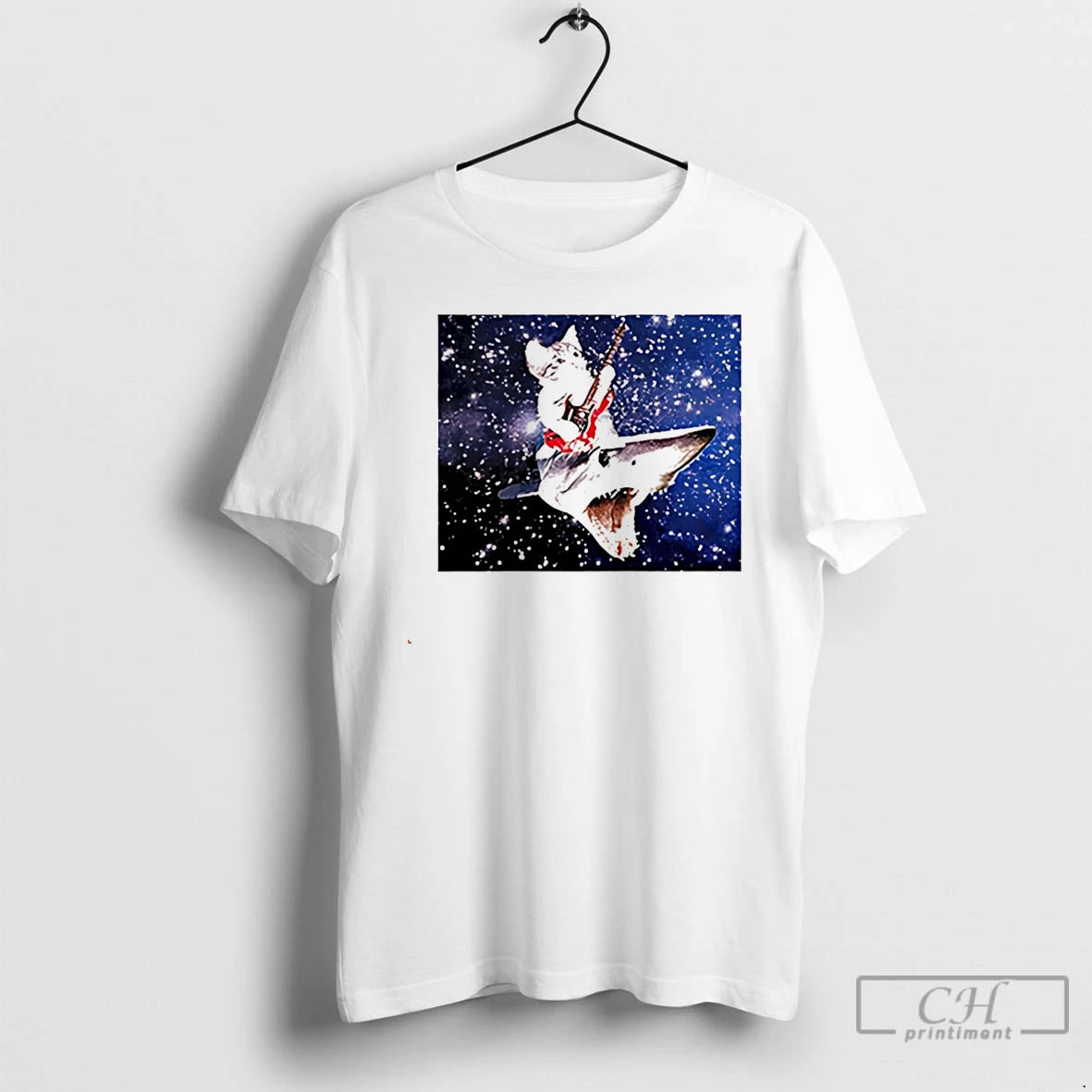 Classic Silly Cats Guitars Allowed Sharks Christmas T Shirts Hoodie, Sweatshirt | InkNestWear.com