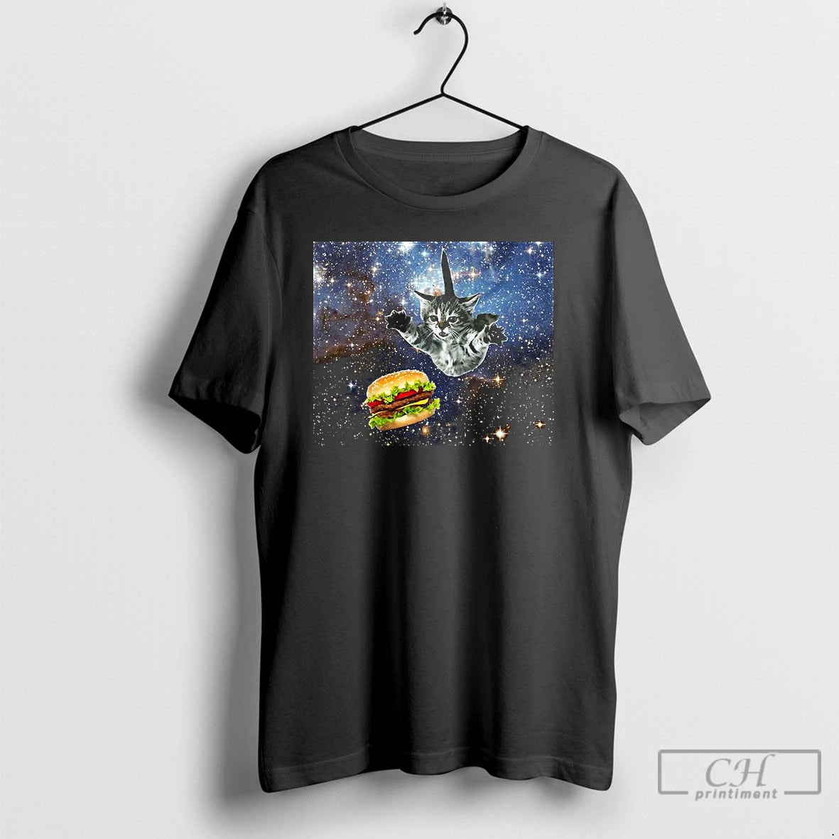 Classic Silly Cats Hamburger Space T Shirts Hoodie, Sweatshirt | InkNestWear.com