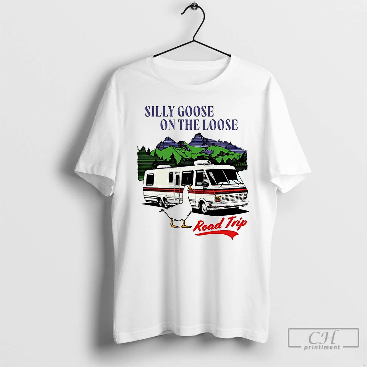 Classic Silly Goose On The Road Trip T Shirts Hoodie, Sweatshirt | InkNestWear.com