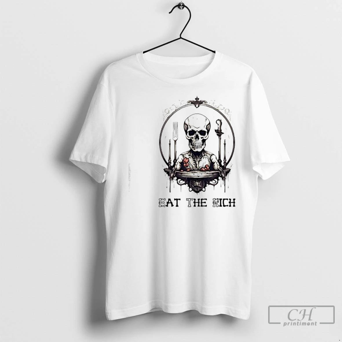 Classic Skeleton Eat The Rich T-Shirts, Hoodie, Sweatshirt | InkNestWear.com