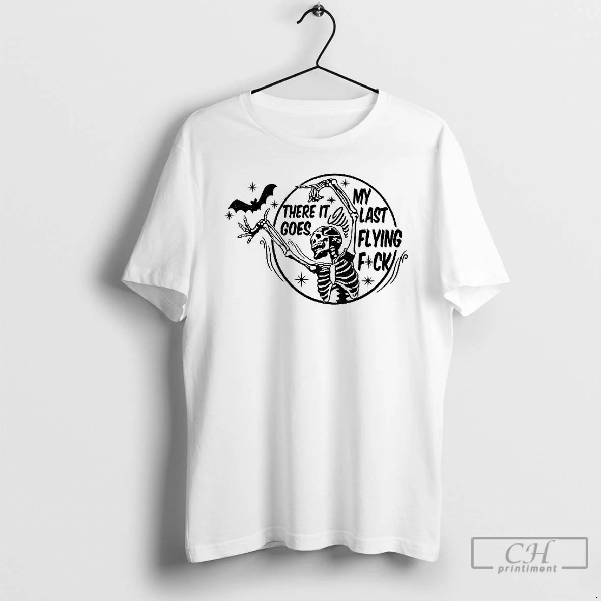 Classic Skeleton Dancing There It Goes My Last Flying Fuck Halloween 2025 T Shirts Hoodie, Sweatshirt | InkNestWear.com